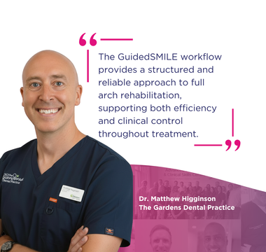 GuidedSMILE Case Study – Dual Arch Rehabilitation for Dentinogenesis Imperfecta