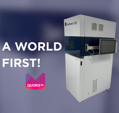 Quoris3D Brings Metal 3D Printing In-House with World-First Dental TruPrint 1000 V3.0