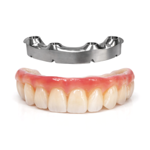 Q Bar Full Arch Titanium Milled Bar